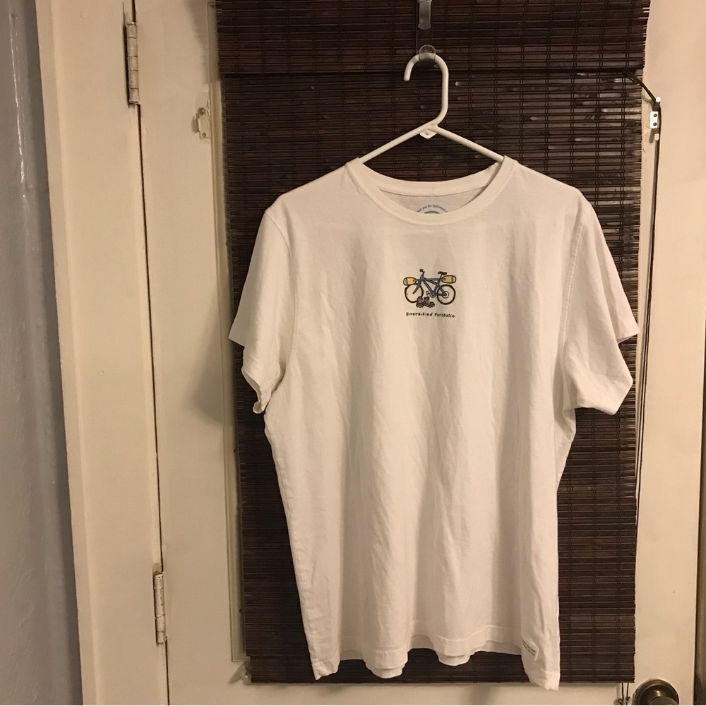 Life Is Good White Tee